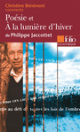 Couverture du livre Poesie et a la lumiere d'hiver de philippe jaccottet - BENEVENT CHRISTINE - 9782070336944