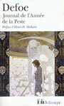 Couverture du livre Journal de l'annee de la peste - DEFOE DANIEL - 9782070373727
