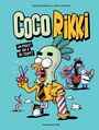 Couverture du livre Coco Rikki Un poulet qui a du toupet - DesRosiers Claude - 9782898452628
