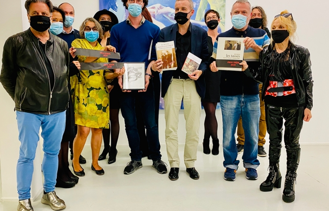 Image du Jury et des Lauréats du Prix Sade 2020