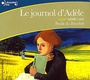 Couverture du livre Le journal d'adele (2 cd lu par Isabelle Carre) - DU BOUCHET PAULE - 3260050673525
