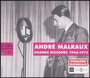Couverture du livre Grands discours 1946-1973 3CD - MALRAUX ANDRE - 3561302511528