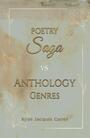 Couverture du livre Poetry Saga vs Anthology Genres - Carter Kyile Jacquin - 9781035836574
