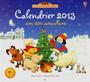 Couverture du livre Calendrie 2013 Les contes de la ferme : Avec 200 autocollants - CARTWRIGHT STEPHEN - 9781409553595