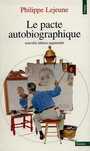 Couverture du livre Pacte autobiographique (Le) - LEJEUNE PHILIPPE - 9782020296960