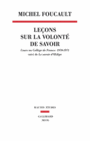 Couverture du livre Leçon sur la volonté de savoir : cours au Collège de France - FOUCAULT MICHEL - 9782020860246