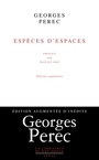 Couverture du livre Espèces d'espaces (Edition augmentée d'inédits) - PEREC GEORGES - 9782021479096