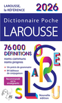 Couverture du livre Dictionnaire Larousse poche 2026 - LAROUSSE - 9782036068681