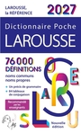 Couverture du livre Dictionnaire Larousse poche 2027 - LAROUSSE - 9782036068858