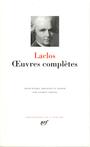 Couverture du livre Oeuvres completes - LACLOS PIERRE CHODERLOS DE - 9782070109371