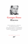 Couverture du livre Oeuvres 1 - PEREC GEORGES - 9782070119646