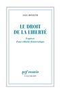 Couverture du livre Droit de la liberté (Le) - HONNETH AXEL - 9782070133642