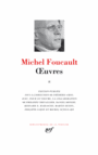 Couverture du livre Oeuvres 2 - FOUCAULT MICHEL - 9782070134533