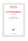 Couverture du livre Correspondance Camus - Guilloux: 1945-1959 - CAMUS ALBERT - 9782070139262