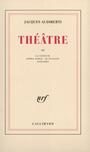 Couverture du livre Theatre. 3 : la logeuse. opera parle... - AUDIBERTI JACQUES - 9782070203444