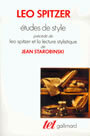 Couverture du livre Etudes de style : Léo Spitzer et la lecture stylistique - SPITZER LEO & STAROBINSKI JEAN - 9782070213191