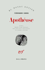 Couverture du livre Apotheose - CAMON FERDINANDO - 9782070222889
