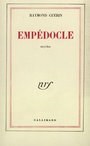 Couverture du livre Empédocle - Guérin Raymond - 9782070230198