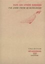 Couverture du livre Dans les années sordides - Pieyre de Mandiargues André - 9782070250943