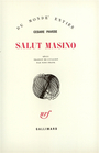 Couverture du livre Salut masino - PAVESE CESARE - 9782070287895