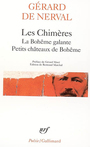 Couverture du livre Chimères (Les)- La bohème galante - Nerval Gérard de - 9782070314782
