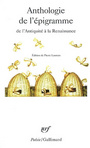 Couverture du livre Anthologie de l'epigramme - COLLECTIF - 9782070319893