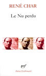 Couverture du livre Le nu perdu - CHAR RENE - 9782070321780