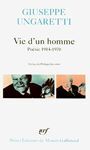 Couverture du livre Vie d'un homme - UNGARETTI GIUSEPPE - 9782070322022