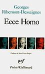 Couverture du livre Ecce homo - RIBEMONT-DESSAIGNES GEORGES - 9782070324361