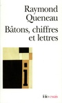 Couverture du livre Batons, chiffres et lettres - QUENEAU RAYMOND - 9782070328451
