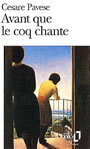 Couverture du livre Avant que le coq chante - PAVESE CESAR - 9782070364640