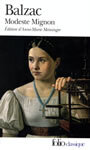 Couverture du livre Modeste mignon - BALZAC HONORE DE - 9782070373604