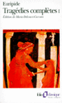 Book cover: Tragedies completes 1 - EURIPIDE - 9782070381913