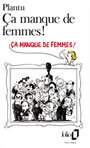 Couverture du livre Ca manque de femme! - PLANTU - 9782070383849