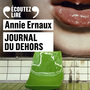 Couverture du livre Journal du dehors - ERNAUX ANNIE - 9782070392827