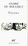 Couverture du livre L'ajour - DU BOUCHET ANDRE - 9782070405862
