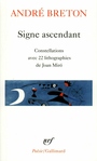 Couverture du livre Signe ascendant - BRETON ANDRE - 9782070408573