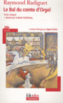 Couverture du livre Bal du comte d'Orgel (Le) - RADIGUET RAYMOND - 9782070446292