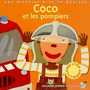 Couverture du livre Coco et les pompiers (+cd) - DU BOUCHET PAULE - 9782070535538
