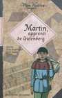 Couverture du livre Martin, apprenti de Gutenberg : carnet de voyage d''un imprimeur, - Humann Sophie - 9782070623297
