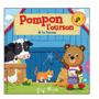 Couverture du livre Pompon l'ourson à la ferme - Davies Benji - 9782070642922