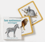 Couverture du livre Animaux sauvages : cartes-imagier pour bébés - Gravier-Badreddine Delphine - 9782070658442