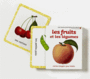 Couverture du livre Fruits et les légumes : cartes-imagier pour bébés - Gravier-Badreddine Delphine - 9782070658459