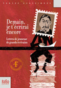 Couverture du livre Demain, je t'écrirai encore - COLLECTIF - 9782070658879