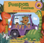 Couverture du livre Pompon l'ourson chez les dinosaures - Davies Benji - 9782070665877