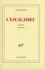 Couverture du livre L'escaladieu - CABANIS JOSE - 9782070709267