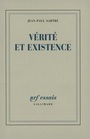 Couverture du livre Vérité et existence - SARTRE JEAN-PAUL - 9782070717262
