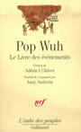 Couverture du livre Pop wuh. le livre des evenements - ANONYME - 9782070717835