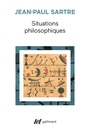 Couverture du livre Situations philosophiques - SARTRE JEAN-PAUL - 9782070720897