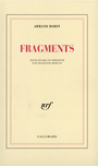 Couverture du livre Fragments - ROBIN ARMAND - 9782070722457